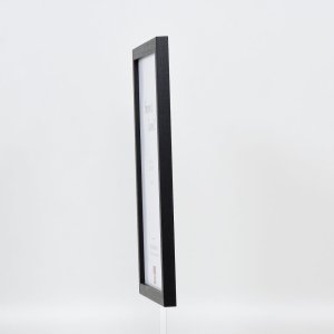 Efektní dřevěný rám profil 33 černá 25x60 cm antireflexní sklo