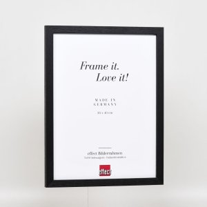 Efektní dřevěný rám profil 33 černá 25x60 cm antireflexní sklo