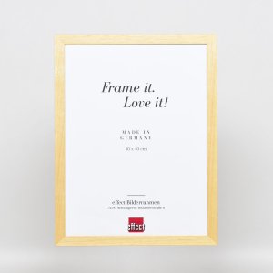 Efektní dřevěný rám profil 2210 přírodní 25x70 cm normální sklo