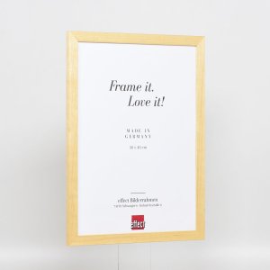 Efektní dřevěný rám profil 2210 přírodní 25x70 cm normální sklo
