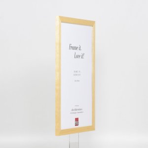 Efektní dřevěný rám profil 2210 přírodní 25x70 cm normální sklo