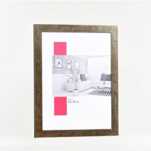 Efektní obrazový rám 2311 antická stříbrná 25x70 cm antireflexní sklo