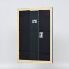 Efektní dřevěný rám profil 21 modrý 25x80 cm antireflexní sklo