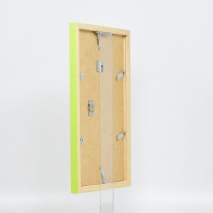 Dřevěný rám Top Cube 25x80 cm zelené muzejní sklo