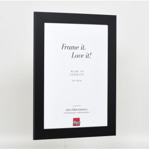 Efektní rám z masivního dřeva profil 30 černý 25x80 cm muzejní sklo