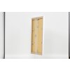 Efektní obrazový rám 2319 bílý 25x80 cm z muzejního skla