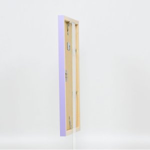 Dřevěný rám Top Cube 27x48 cm lila antireflexní sklo