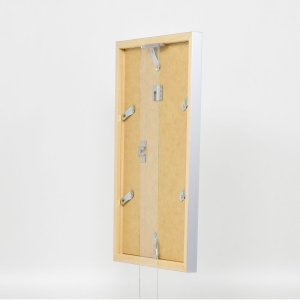 Dřevěný rám Top Cube 27x48 cm stříbrné antireflexní sklo