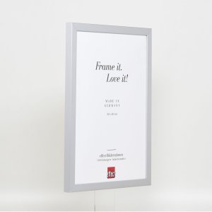 Dřevěný rám Top Cube 27x48 cm stříbrné antireflexní sklo