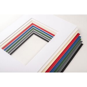 Zkosená pasparta 20x30 krémová
