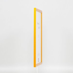 Efektní dřevěný rám profil 89 světle hnědý 27x48 cm muzejní sklo