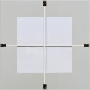 Dvojitý skleněný držák na obrázky 28x35 cm s antireflexním sklem