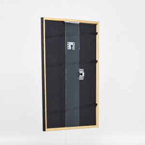 Efektní dřevěný rám profil 23 světle hnědý 29,7x42 cm antireflexní sklo