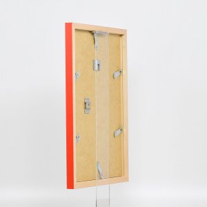 Dřevěný rám Top Cube 29,7x42 cm červené antireflexní sklo