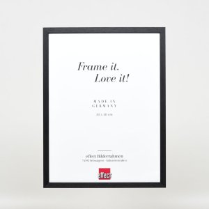 Efektní dřevěný rám profil 35 černý 29,7x42 cm antireflexní sklo