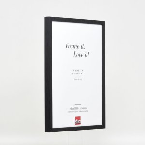 Efektní dřevěný rám profil 35 černý 29,7x42 cm antireflexní sklo