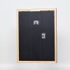 Efektní dřevěný rám profil 2210 tmavě hnědý 30x30 cm antireflexní sklo