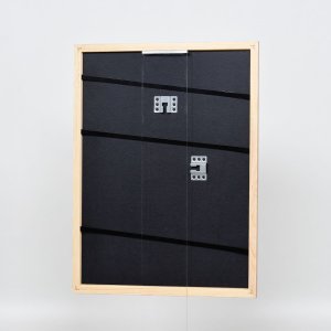 Efektní dřevěný rám profil 32 světle hnědý 30x30 cm muzejní sklo