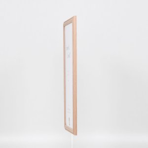 Efektní dřevěný rám profil 32 světle hnědý 30x30 cm muzejní sklo