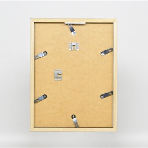 Dřevěný rám Top Cube 30x30 cm platinové muzejní sklo
