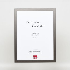 Dřevěný rám Top Cube 30x30 cm platinové muzejní sklo