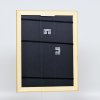 Efekt dřevěný barokní rám profil 37 antické zlato 30x30 cm muzejní sklo