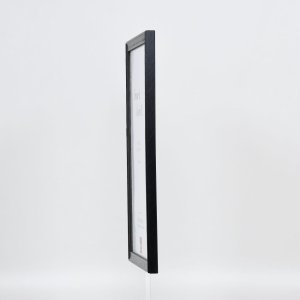 Efektní dřevěný rám profil 2070 muzejní sklo 30x30 cm černý