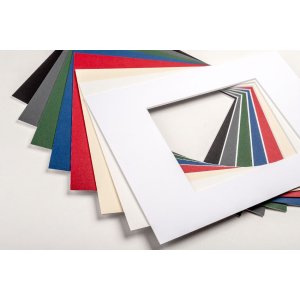 Walther bevel cut passe-partout 15x20 cm (10x15 cm) polární bílá
