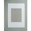 Walther bevel cut passe-partout 15x20 cm (10x15 cm) polární bílá