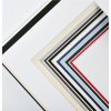 Walther bevel cut passe-partout 15x20 cm (10x15 cm) polární bílá