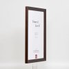 Efektní dřevěný rám Top N palisandr 30x45 cm antireflexní sklo