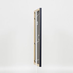 Efektní dřevěný rám profil 38 šedý 30,5x91,5 cm normální sklo