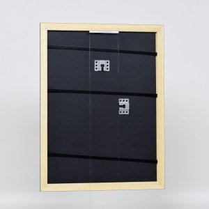 Efektní dřevěný rám profil 21 modrý 30,5x91,5 cm normální sklo