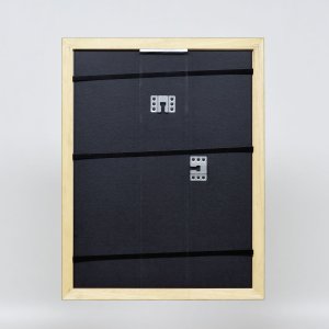 Efektní dřevěný rám profil 21 zelený 30,5x91,5 cm normální sklo