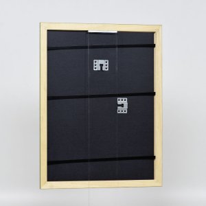 Efektní dřevěný rám profil 21 zelený 30,5x91,5 cm normální sklo
