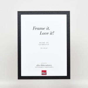Efektní dřevěný rám profil 2210 černý 30,5x91,5 cm antireflexní sklo