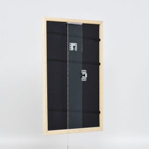 Efektní dřevěný rám profil 38 bílý 30,5x91,5 cm akrylové sklo