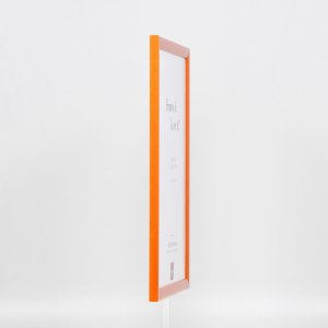 Efektní dřevěný rám profil 89 losos 30,5x91,5 cm akrylové sklo