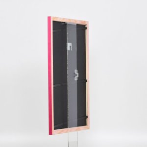Efektní dřevěný rám profil 89 fialový 30,5x91,5 cm akrylové sklo