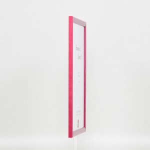 Efektní dřevěný rám profil 89 fialový 30,5x91,5 cm akrylové sklo