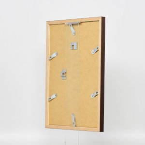 Efektní dřevěný rám profil 33 wenge 30,5x91,5 cm antireflexní sklo