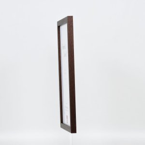 Efektní dřevěný rám profil 33 wenge 30,5x91,5 cm antireflexní sklo