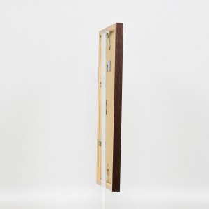 Efektní dřevěný rám profil 33 wenge 30,5x91,5 cm antireflexní sklo