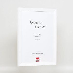 Efektní dřevěný rám Top N bílý 30,5x91,5 cm antireflexní sklo