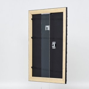 Efektní dřevěný rám profil 94 černý 30,5x91,5 cm normální sklo