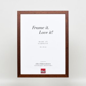 Efektní dřevěný rám profil 2210 tmavě hnědý 30,5x91,5 cm muzejní sklo