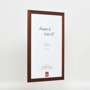Efektní dřevěný rám profil 2210 tmavě hnědý 30,5x91,5 cm muzejní sklo