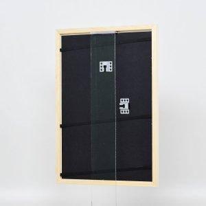 Efektní dřevěný rám profil 89 bílý 30,5x91,5 cm muzejní sklo