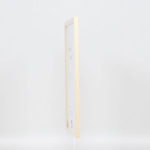 Efektní dřevěný rám profil 89 bílý 30,5x91,5 cm muzejní sklo