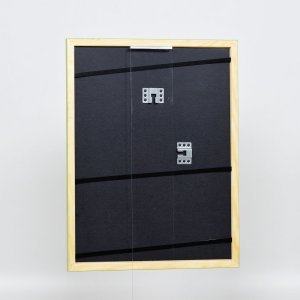 Efektní dřevěný rám profil 89 zelený 30,5x91,5 cm muzejní sklo
